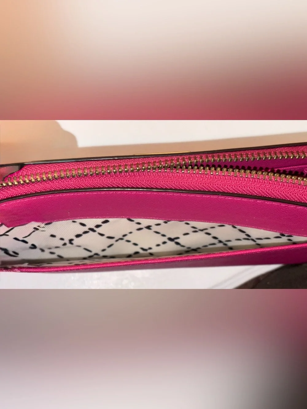 Kate Spade Neda Laurel Way Saffiano Zip Around Wallet - Pink